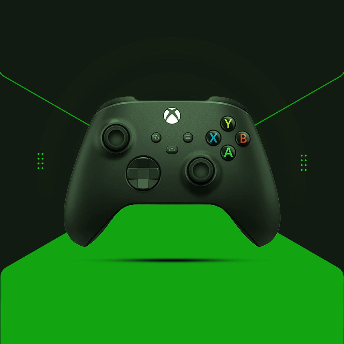 Xbox Core Wireless Gaming Controller – Carbon Black Series X|S, One, W