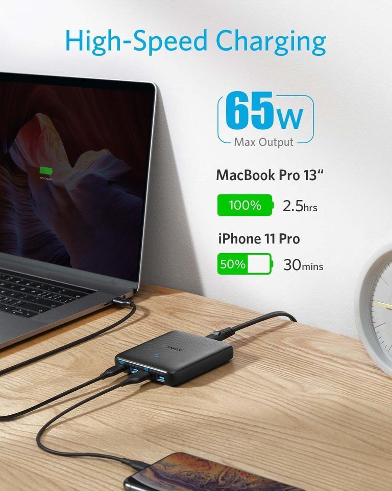 PowerPort Atom III 4-Port Desktop Charger