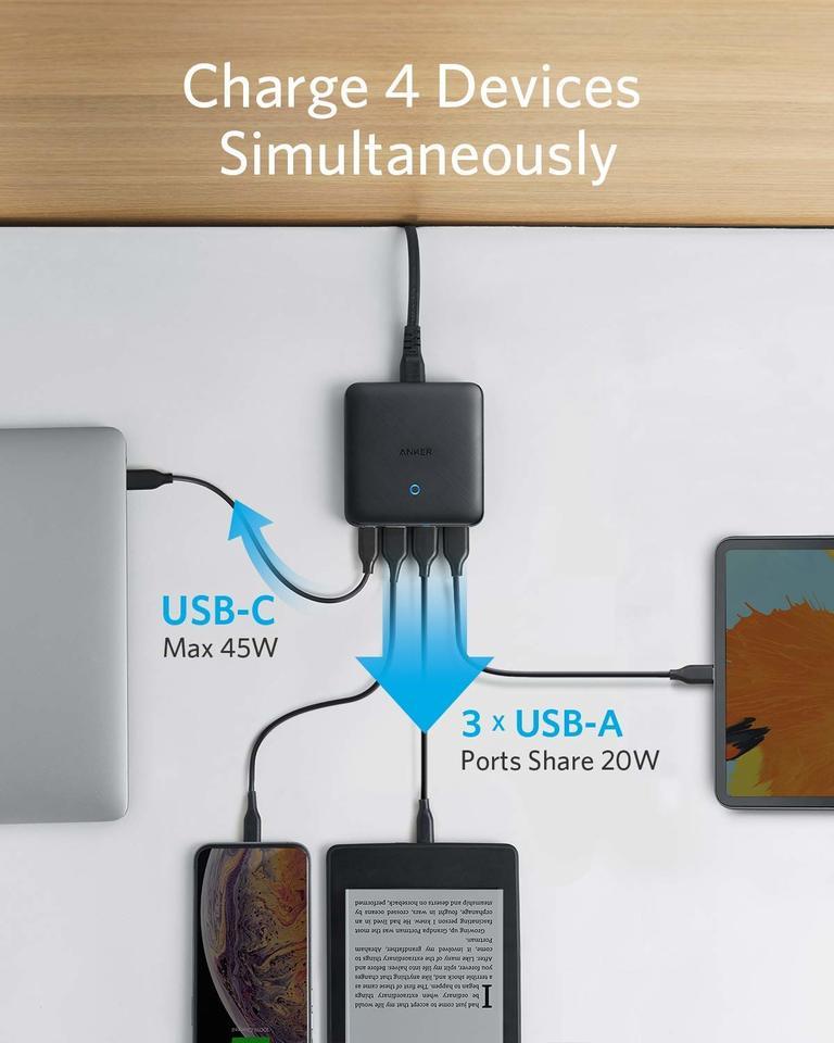 PowerPort Atom III 4-Port Desktop Charger