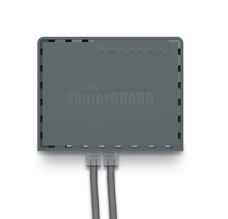 MikroTik hEX S Gigabit Ethernet Router with SFP Port (RB760iGS)