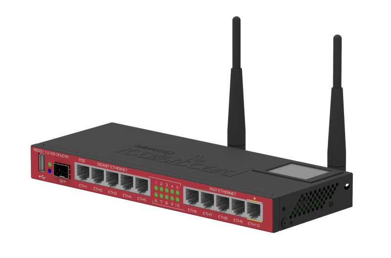 Mikrotik Routerboard RB2011UiAS-2HnD-IN Sfp Port plus 10 Port Ethernet