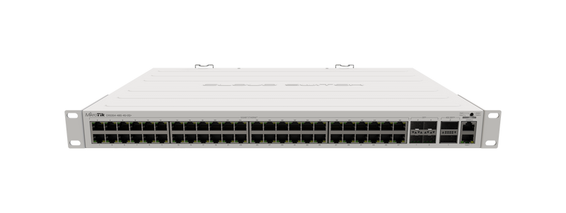 MikroTik CRS354-48G-4S+2Q+RM Best price and best performance on the market – this 48 port switch will rock any setup, including 40 Gbps devices