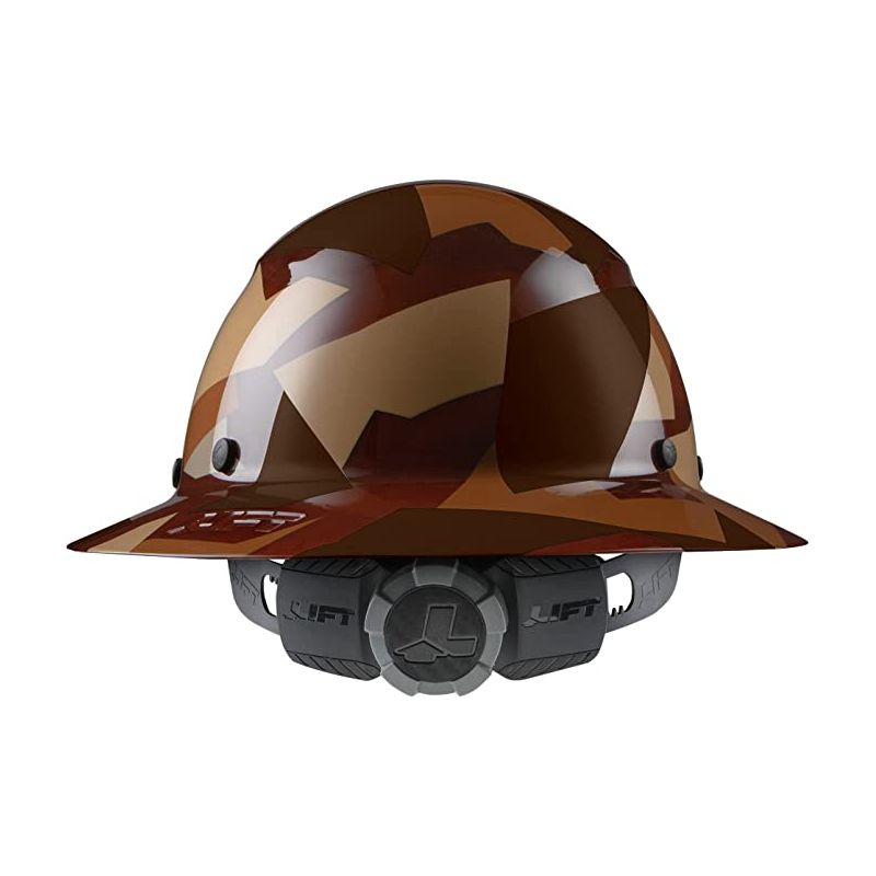 Lift Safety DAX FIFTY/50 Desert CAMO Full Brim Hard HAT