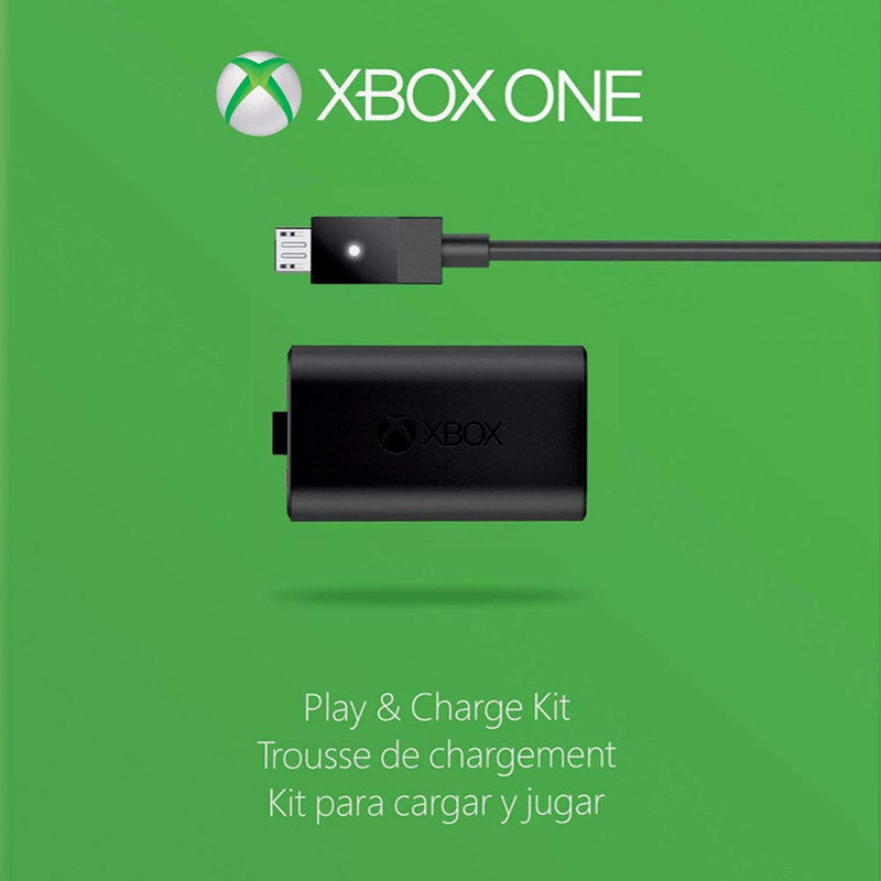Microsoft S3V-00014 Xbox One Play and Charge Kit Black