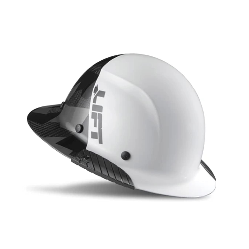 DAX Carbon Fiber Full Brim 50-50 (White/Black Camo)