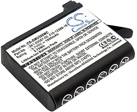 Garmin Replacement Battery Part No. 010-12389-15 for Garmin Virb Ultra, Garmin Virb Ultra 30, Garmin Virb Ultra 30 HD Action, Lithium-Ion Camera Battery