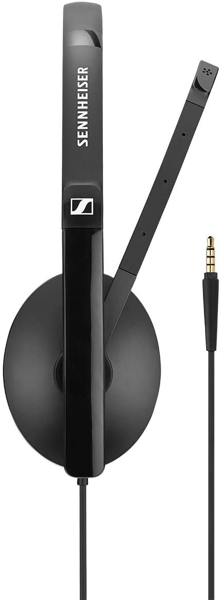 Sennheiser Enterprise Solution SC 165 (508319) - Double-Sided (Binaural) Headset for Business Professionals | with HD Stereo Sound, Noise-Canceling Microphone (Black)