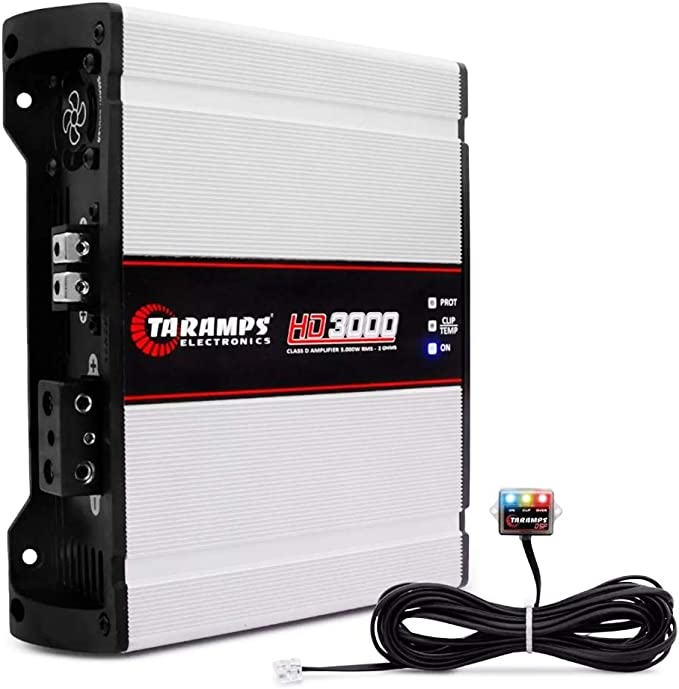 Taramps HD3000-1 Full Range Monoblock Amplifier 3000W 1 Ohm Car Audio