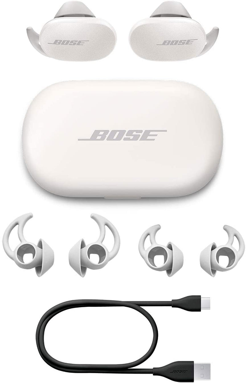 Bose QuietComfort Noise Cancelling Earbuds - True Wireless Earphones, Triple Black, the World's Most Effective Noise Cancelling Earbuds