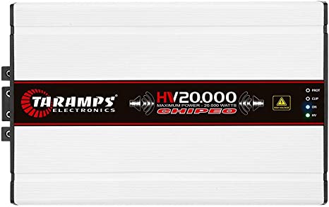 Taramps HV 20000 Chipeo 20000 Watts Rms Car Audio Amplifeir 0.5 Ohm