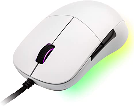 ENDGAME GEAR XM1 RGB Gaming Mouse, Programmable Mouse with 6 Buttons and 16,000 DPI, XM1 RGB White