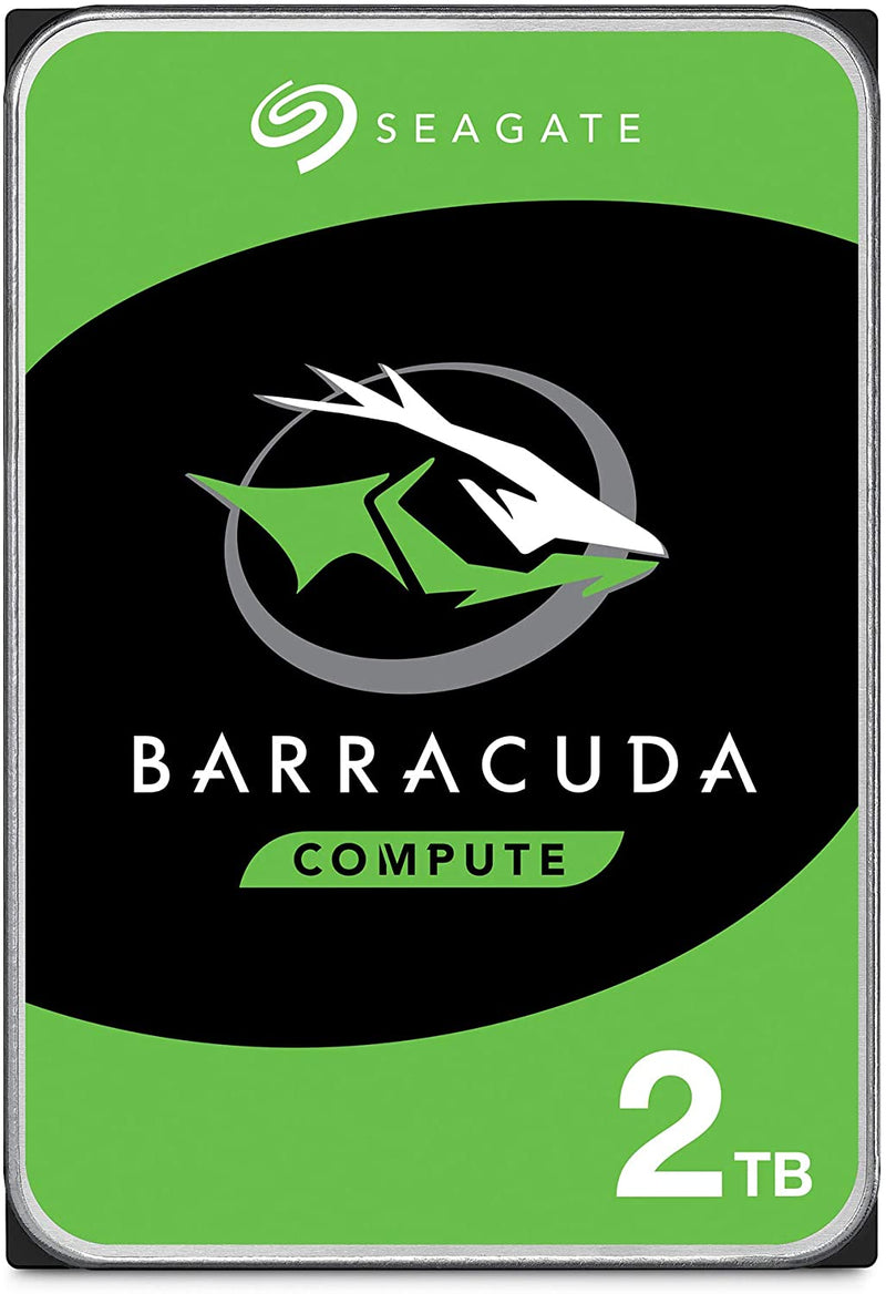 Seagate BarraCuda 2TB Internal Hard Drive HDD – 3.5 Inch SATA 6Gb/s 7200 RPM 256MB Cache 3.5-Inch – Frustration Free Packaging (ST2000DM008)