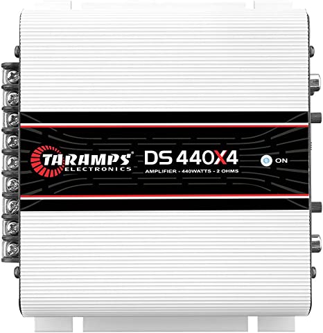 Taramps DS 440x4 4 Channels 440 Watts Rms Car Audio Amplifier 2 Ohm