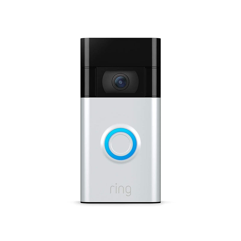Ring Video Doorbell – 1080p HD video, improved motion detection, easy installation – Satin Nickel (2020 release)