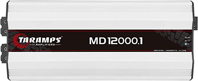 Taramps MD 12000.1 0.5 Ohm 12000 Watts Class D Full Range Mono Amplifier