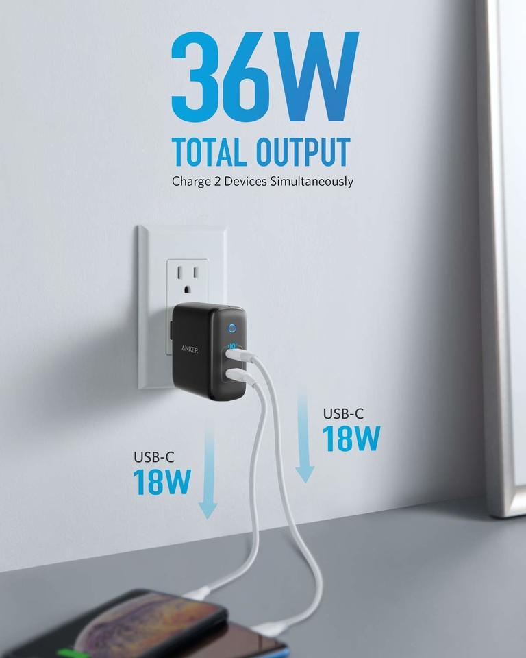 Anker PowerPort PD+2 1C1A 33W