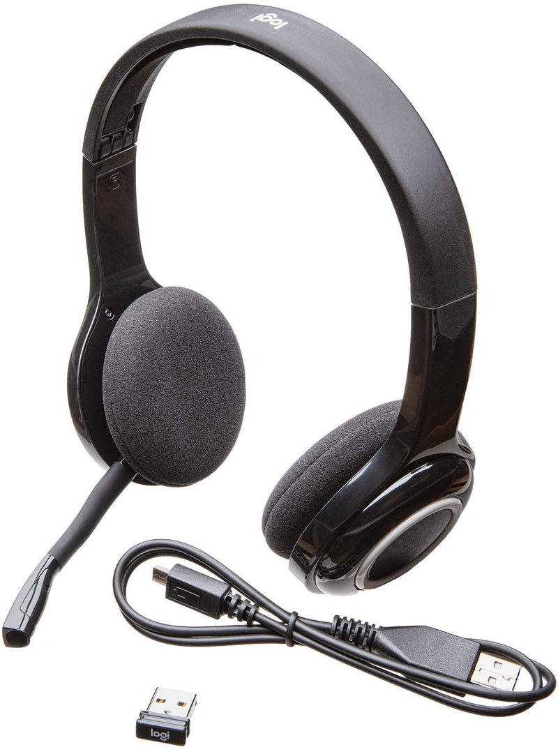 Logitech H600 - Over-The-Head Wireless Headset (981-000341)