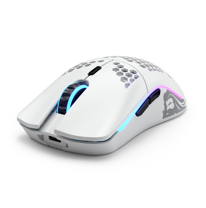 Glorious PC Gaming Race Model O Wireless White