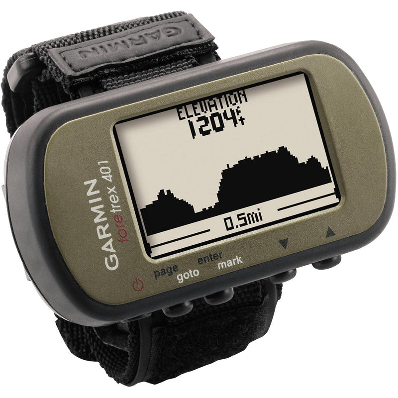 Garmin Foretrex 401 Wrist-Mounted GPS Navigator, Water-Resistant (010-00777-00)