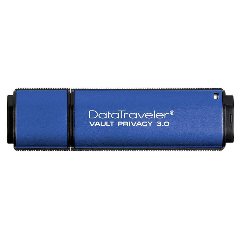 Kingston Digital 8GB Data Traveler AES Encrypted 256Bit 3.0 USB Flash Drive (DTVP30)